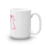 Belles & Shells Pink 1911 Mug