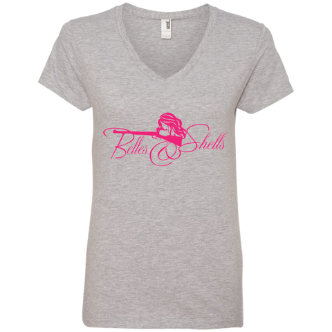 Belles & Shells V-Neck T-Shirt