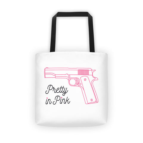 Pretty In Pink tote bag